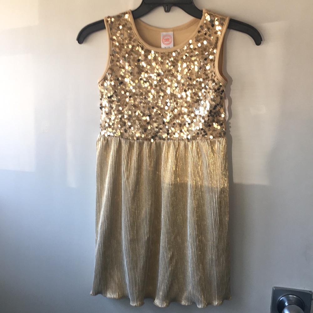 Wonder Nation sequin pleated Dress